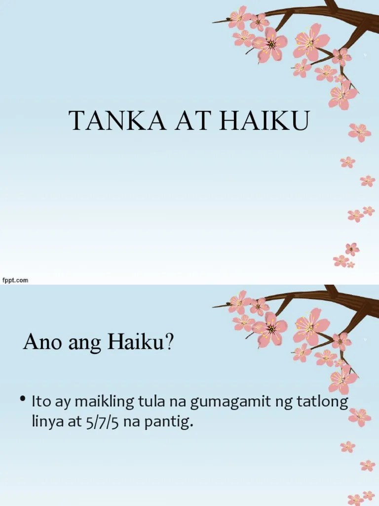 Tanka At Haiku | PDF
