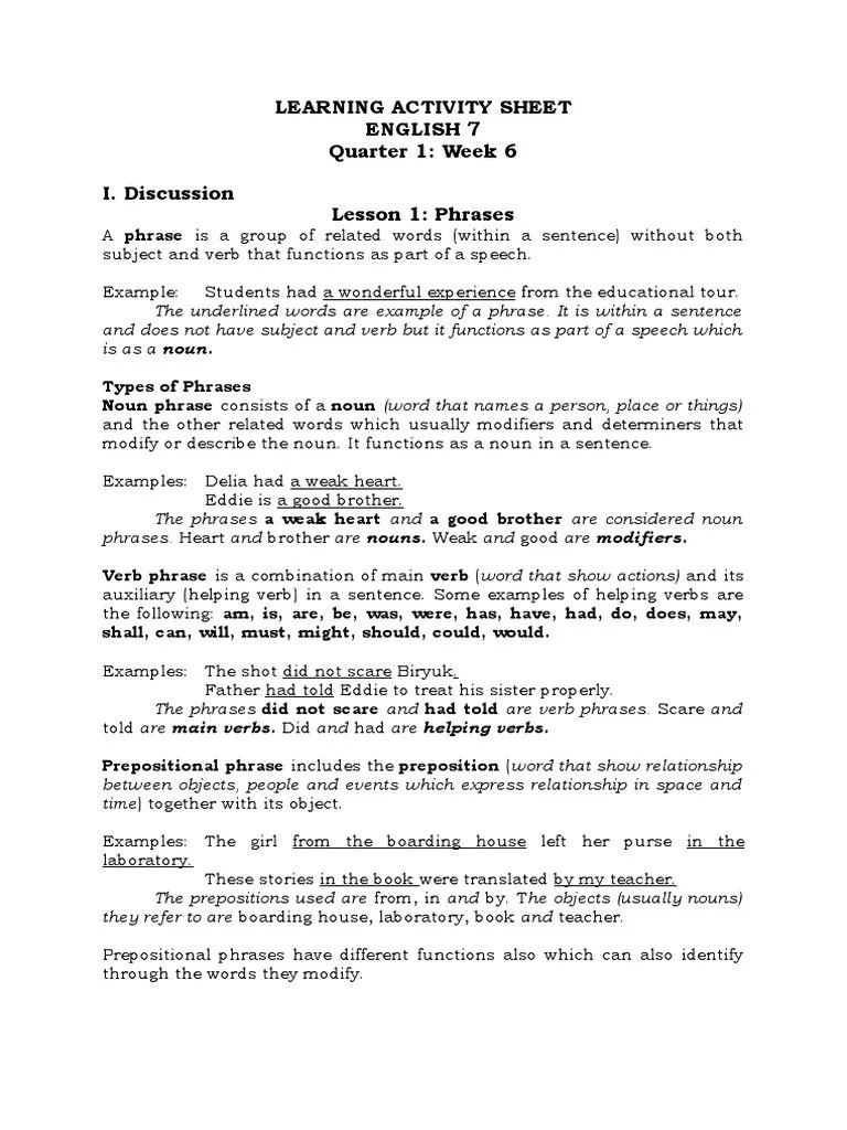 Understanding Phrases, Clauses, And Sentence Structures: A Guide To ...