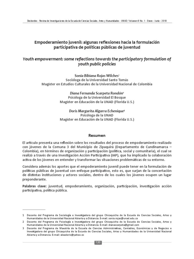 Empoderamiento | PDF | Empoderamiento | Ideologías