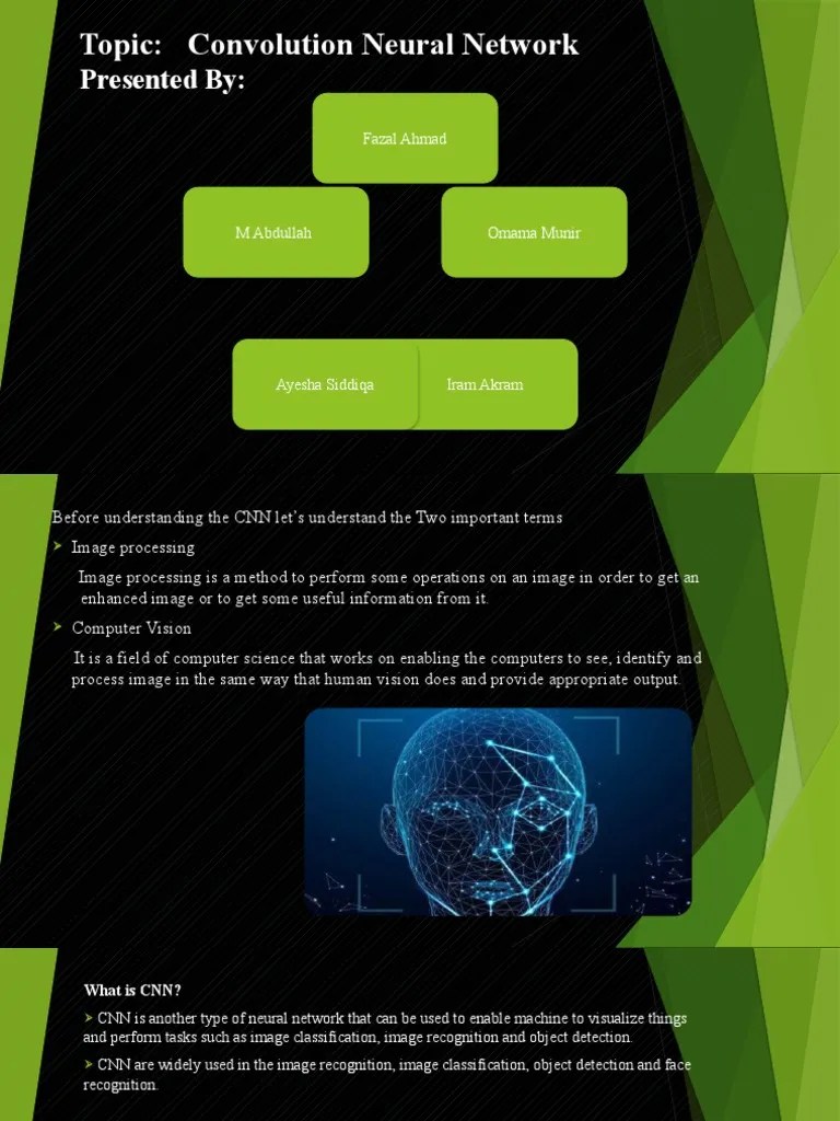 Topic: Convolution Neural Network: Presented By | PDF | Cybernetics ...