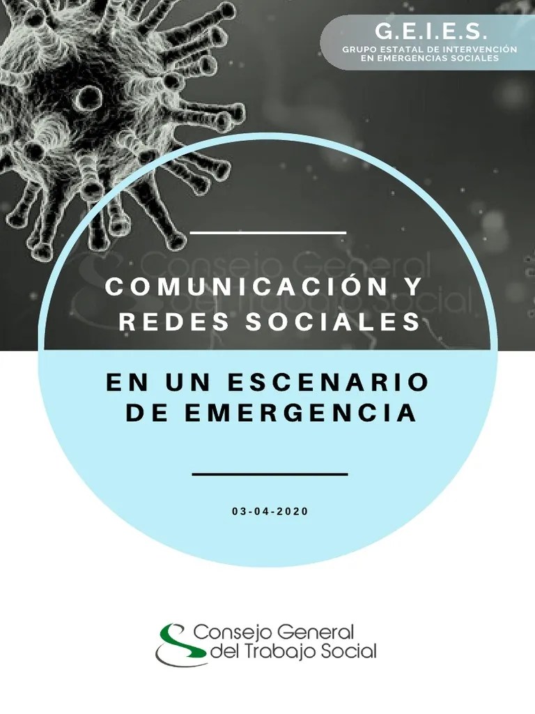 Comunicación Y Redes Sociales | PDF | Trabajo Social | Comunicación