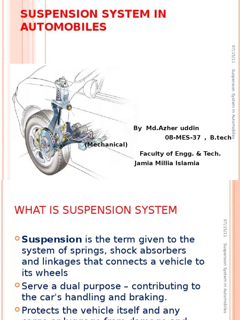 3 Suspension System Pdf Vehicles Vehicle Technology - Premium Dark Wallpaper Gallery - Mobile