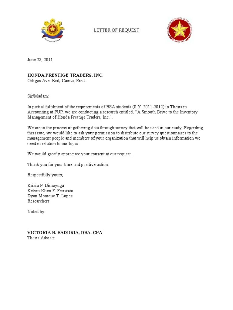 See more of a letter writer on facebook. Letter of Request