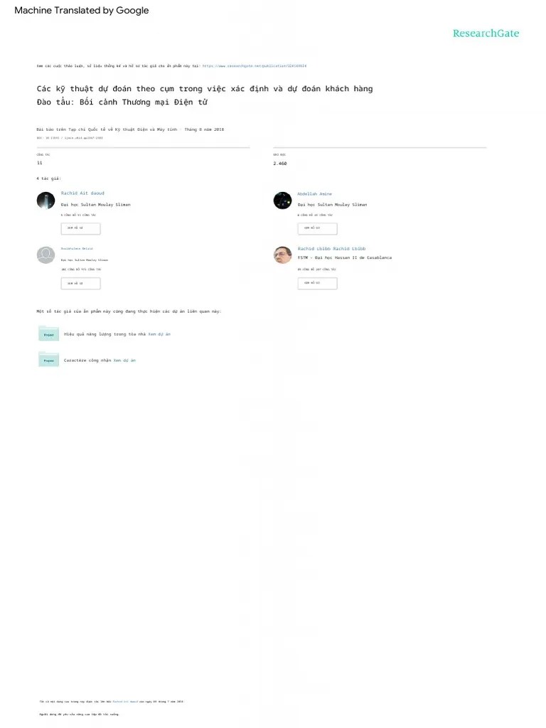 Clustering Prediction Techniques In Defining And Predicting | PDF
