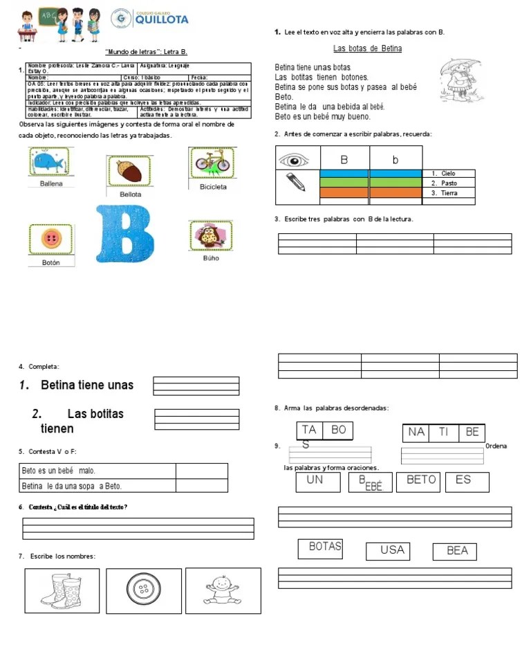 Guía Lenguaje 1 Básico | PDF | Lingüística