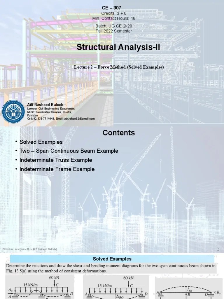 Solved Structural Analysis Examples | PDF | Structural Analysis | Beam ...