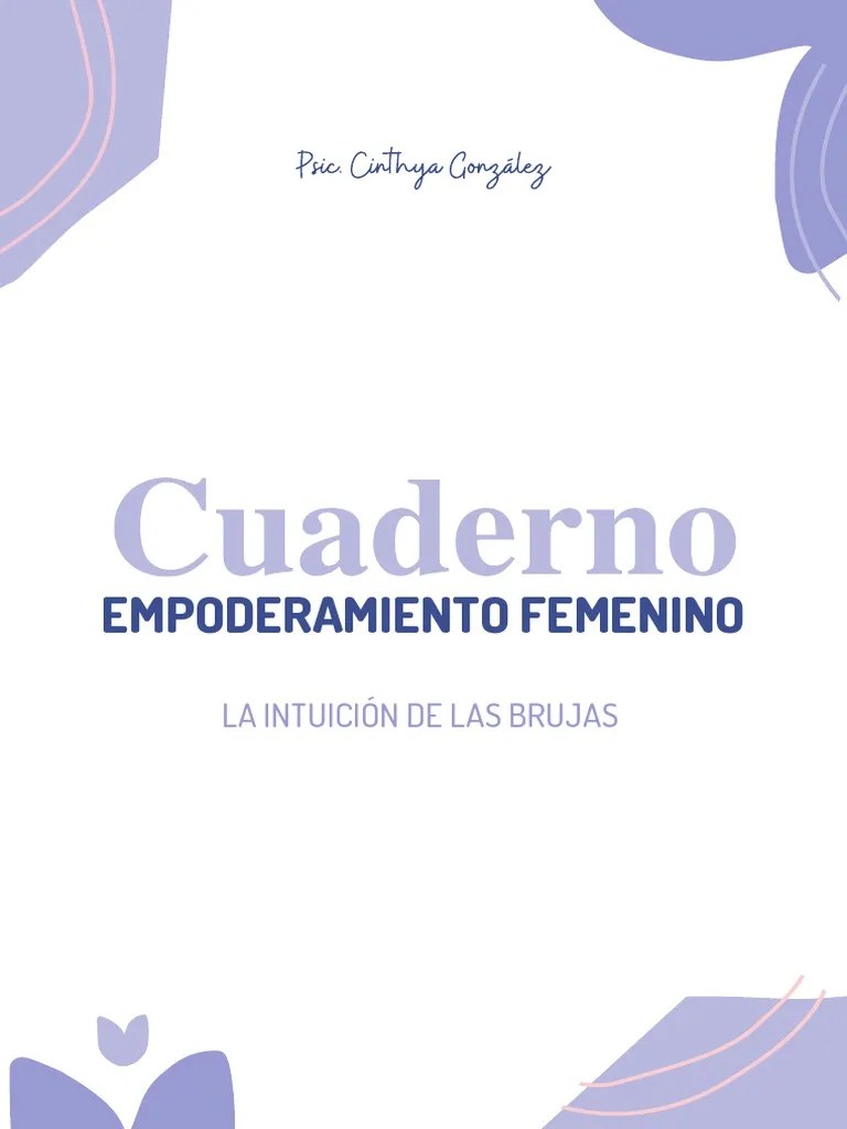 Empoderamiento Femenino | PDF | Las Emociones | Autoestima