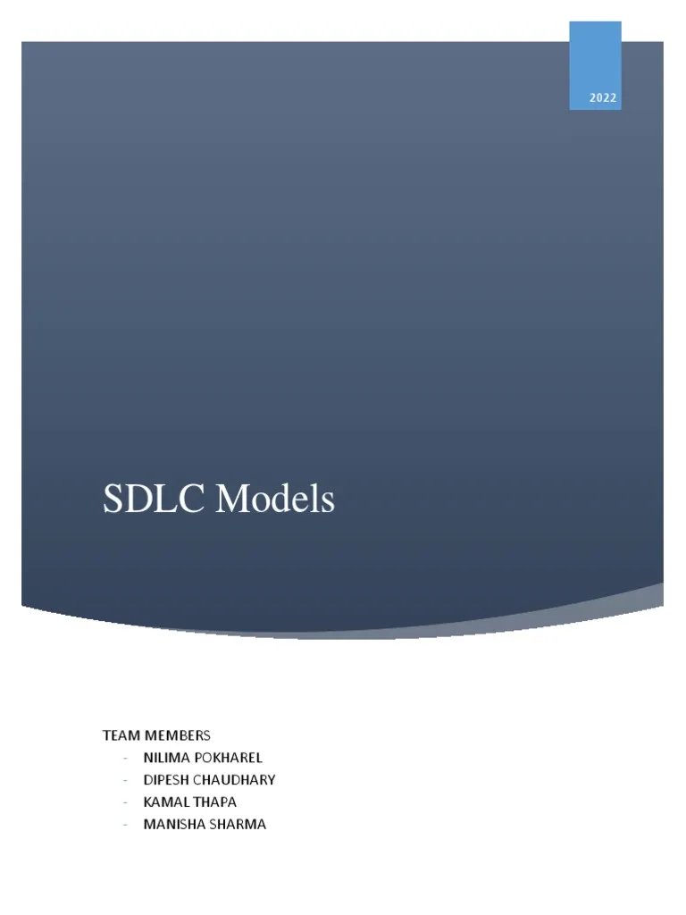 SDLC Models  PDF  Software Development Process  Agile Software ...