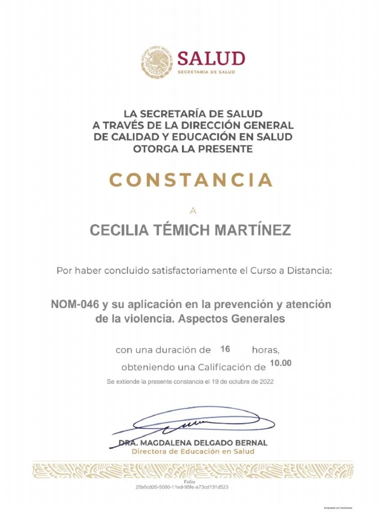 NOM 046 Y Su Aplicación En La Prevención Y Atención De La Violencia ...