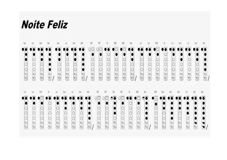 Noite Feliz Flauta | PDF