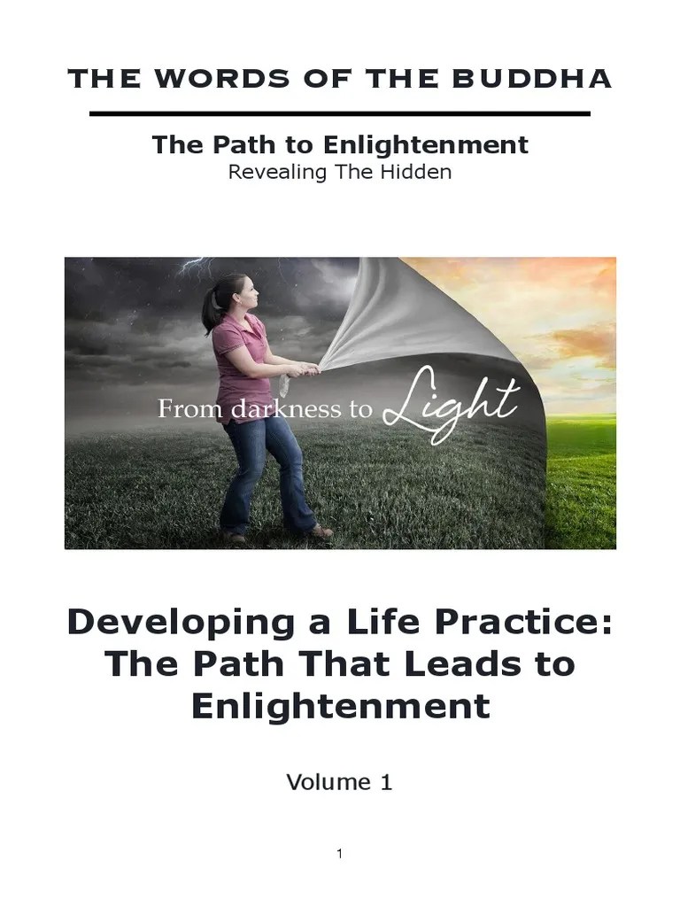 The Words Of The Buddha - V1 - Developing A Life Practice | PDF ...