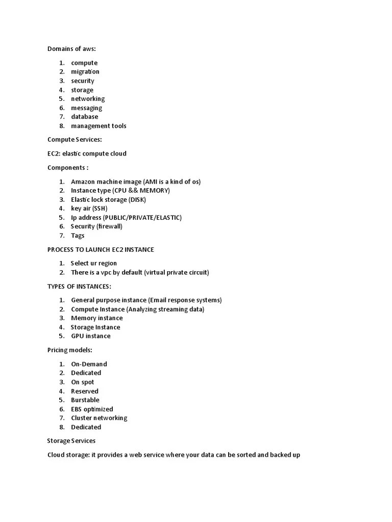 AWS | PDF | Amazon Web Services | Network Architecture