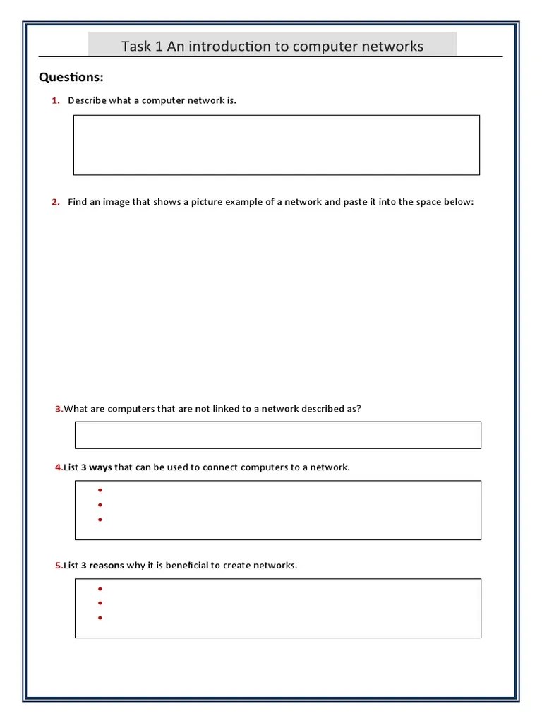 ICT Laboratory 9 | PDF | Computer Network | Network Switch