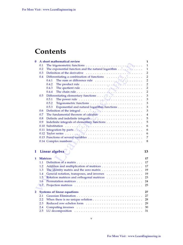 MA8352 Linear Algebra And Partial Differential Equations 01 - By LearnEngineering - In | PDF ...