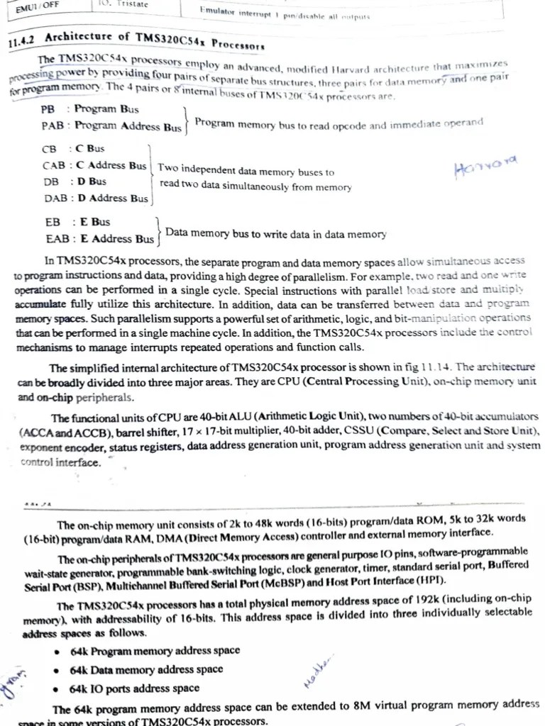 Architecture And Functional Units Of The TMS320C54x Digital Signal ...