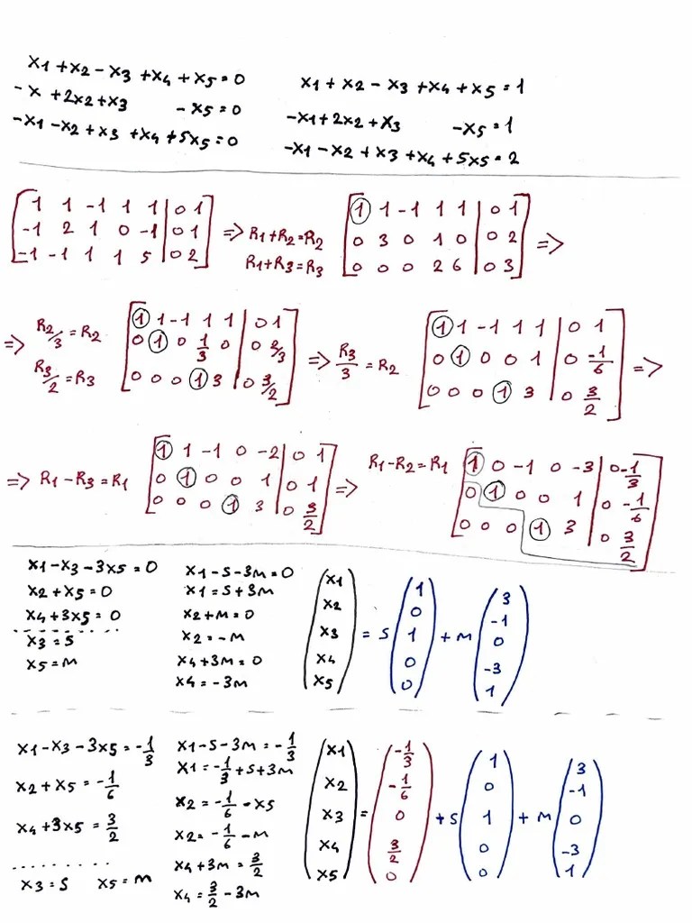 Assignment 1 Gaussian Elimination | PDF