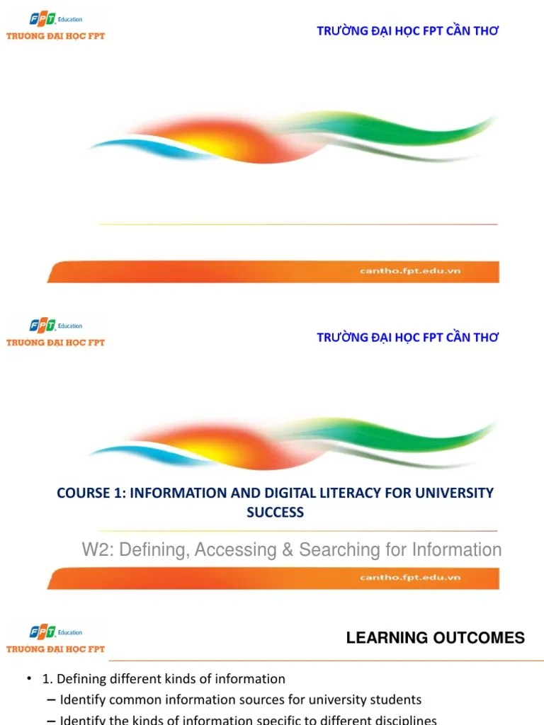 Course 1 - Week 2 | PDF | Academic Journal | Information