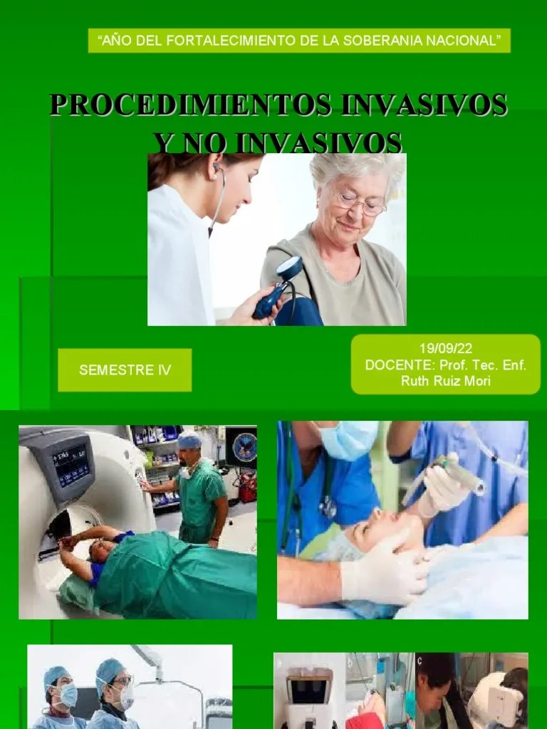 TEMA 001 Procedimientos Invasivos | PDF