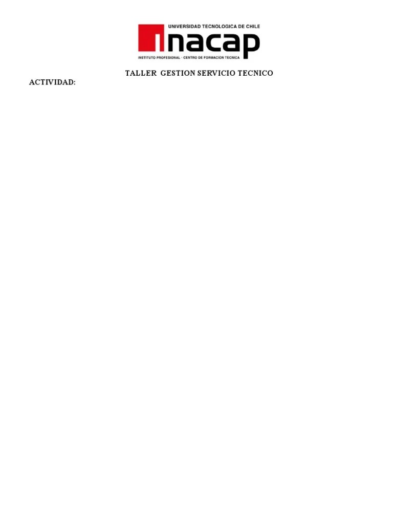 Taller 1 Gestion | PDF