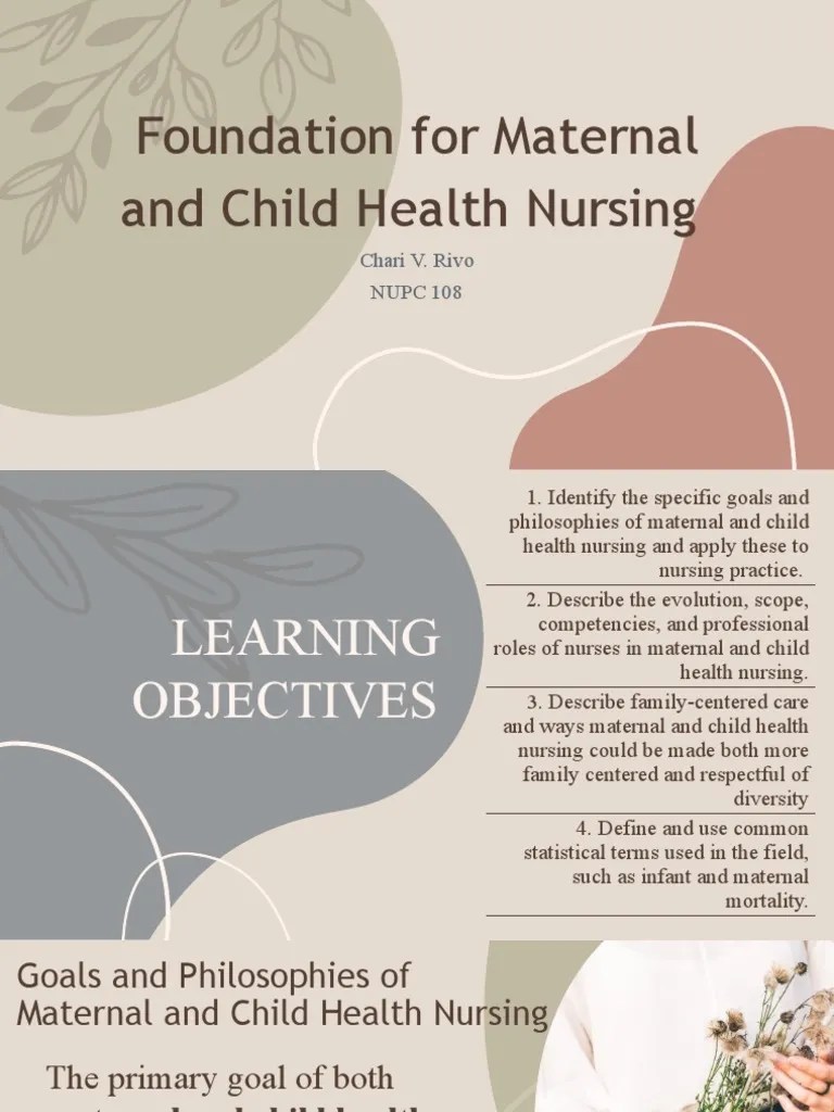 Foundation For Maternal And Child Health Nursing | PDF | Maternal ...