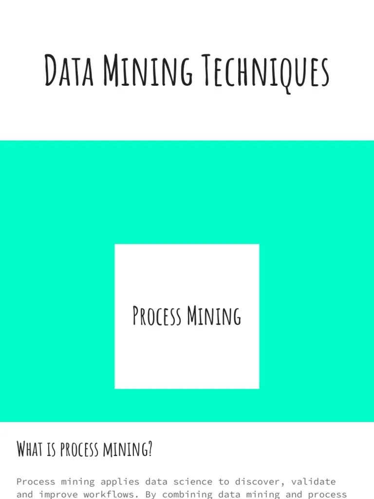 Process Mining And Data Stream Mining | PDF | Streaming Media | Data