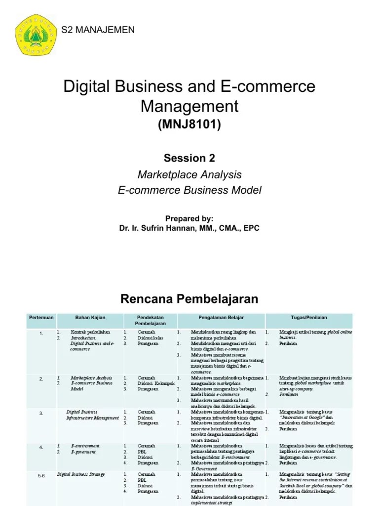 Topic 2. Digital Business | PDF