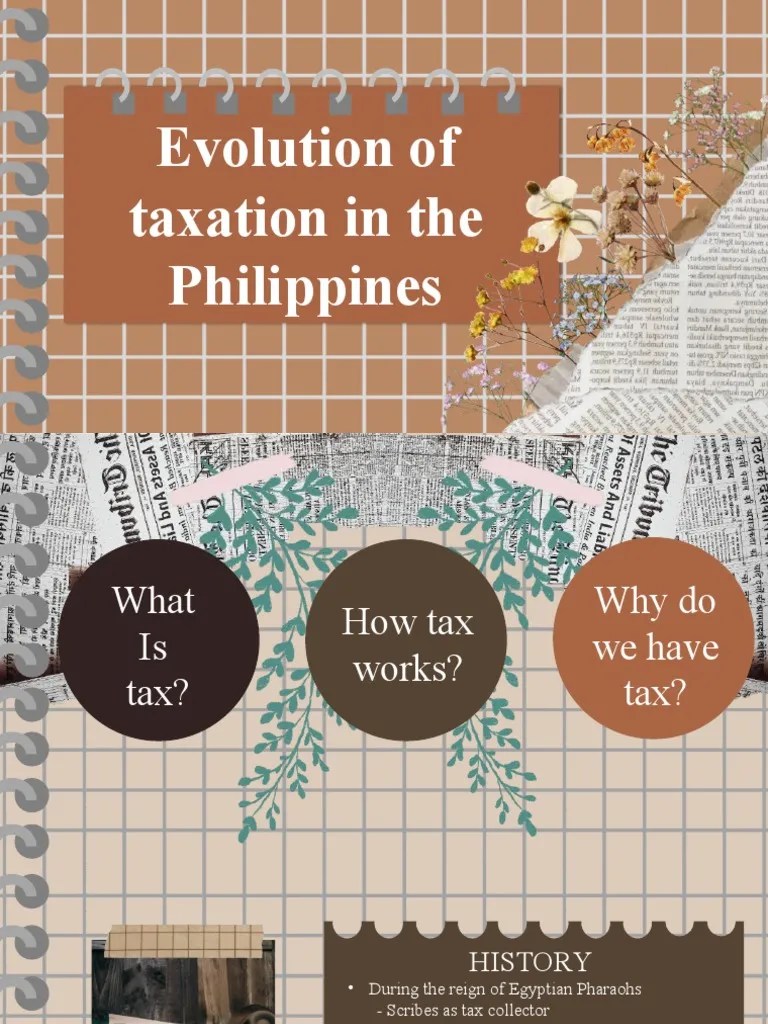 Evolution Of Taxation In The Philippines | PDF | Taxes | Income Tax