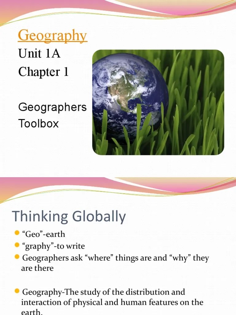 Geographers Tools | PDF | Map | Geography