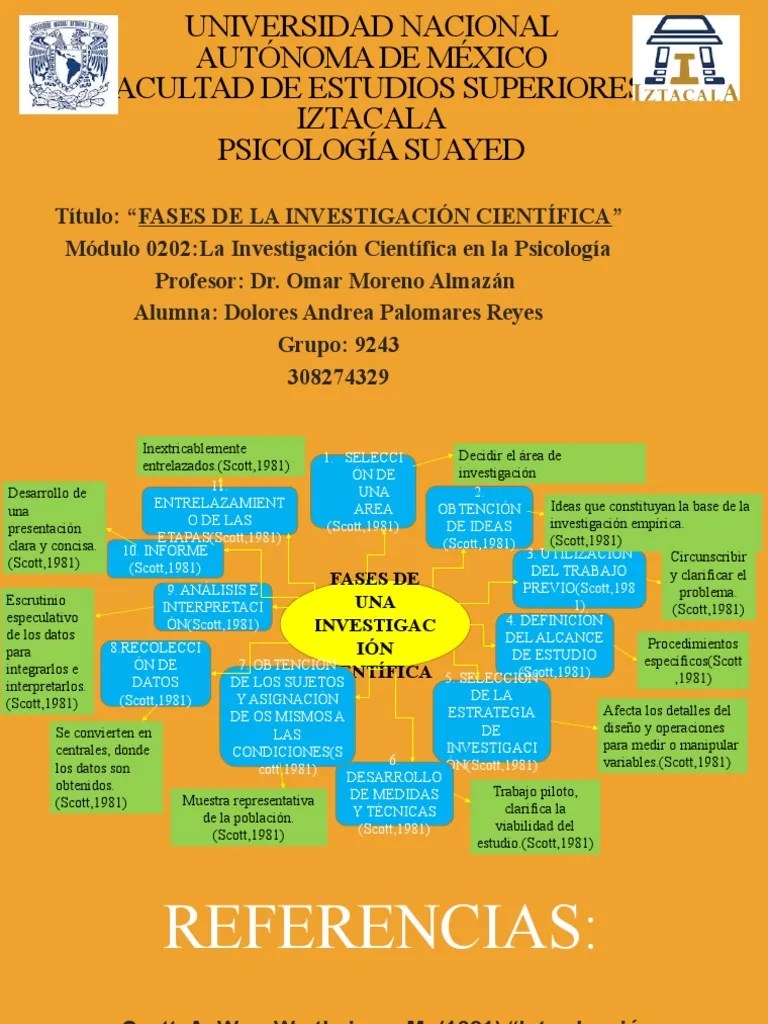 Fases De La Investigación Científica En Psicología | PDF | Cognición ...