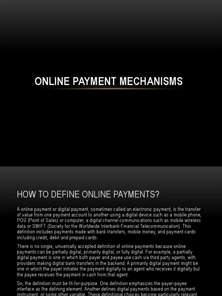 Online Payments | PDF | Payments | Credit Card