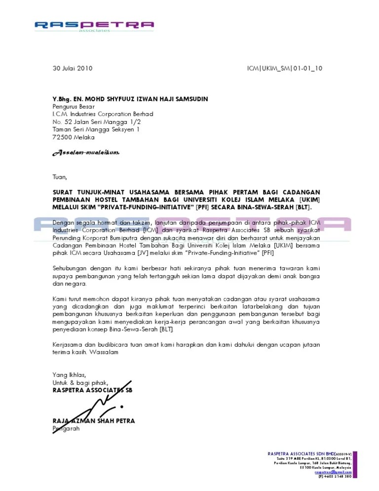 Contoh surat tunjuk minat tender via inilahduniakit.web.app. Icm S Minat Pdf