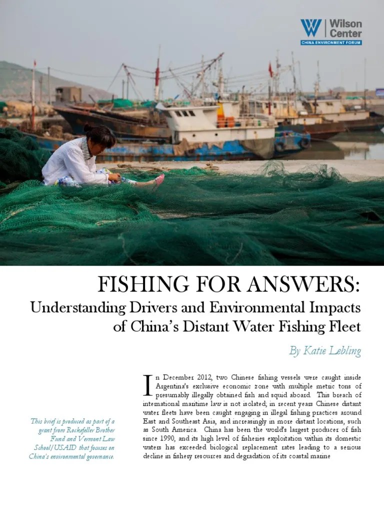 Fishing-For Answers Understanding Drivers And Environmental Impacts Of ...