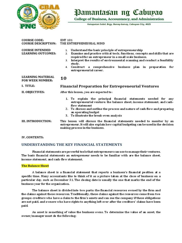 Week 10 (Learning Materials) | Descargar Gratis PDF | Net Present Value | Internal Rate Of Return