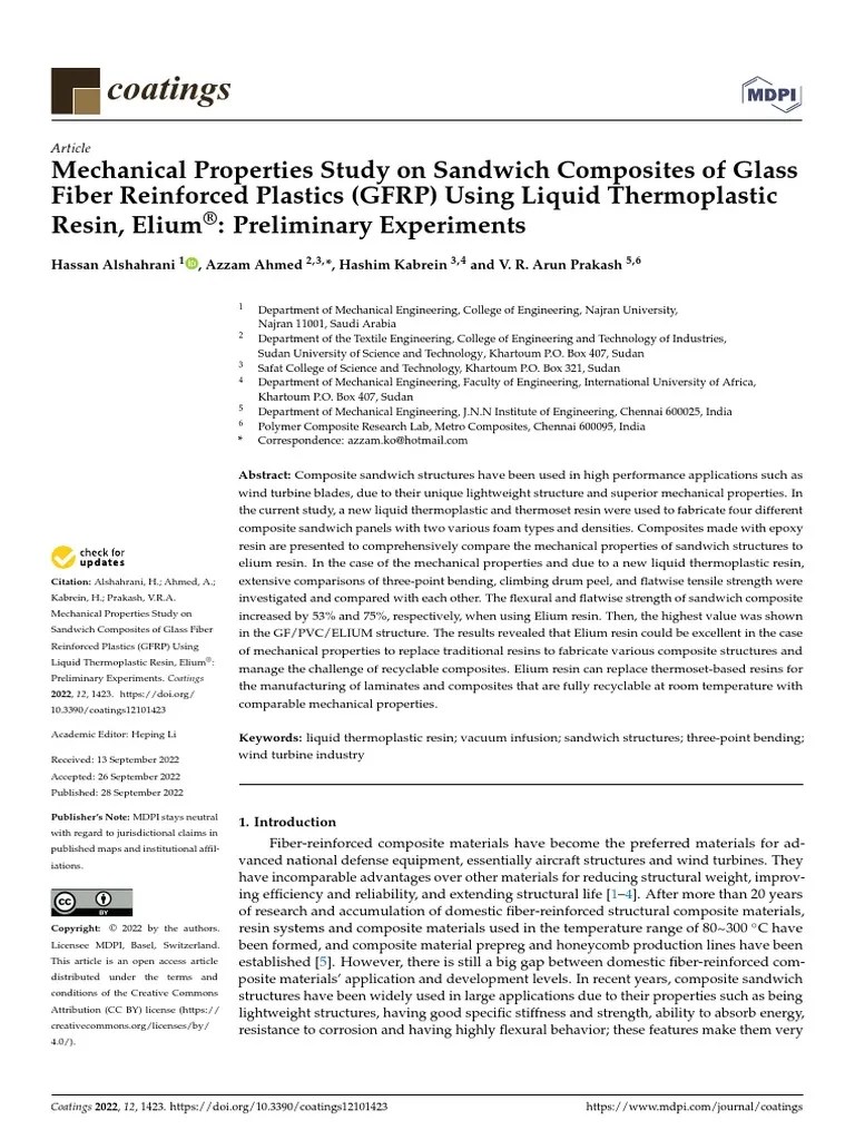 Material Composite Structure Data | PDF