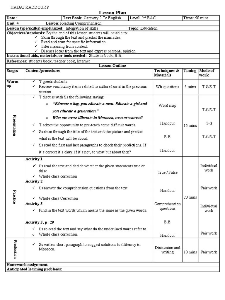 2.-Reading-Comprehension (1) | PDF | Reading Comprehension | Cognition