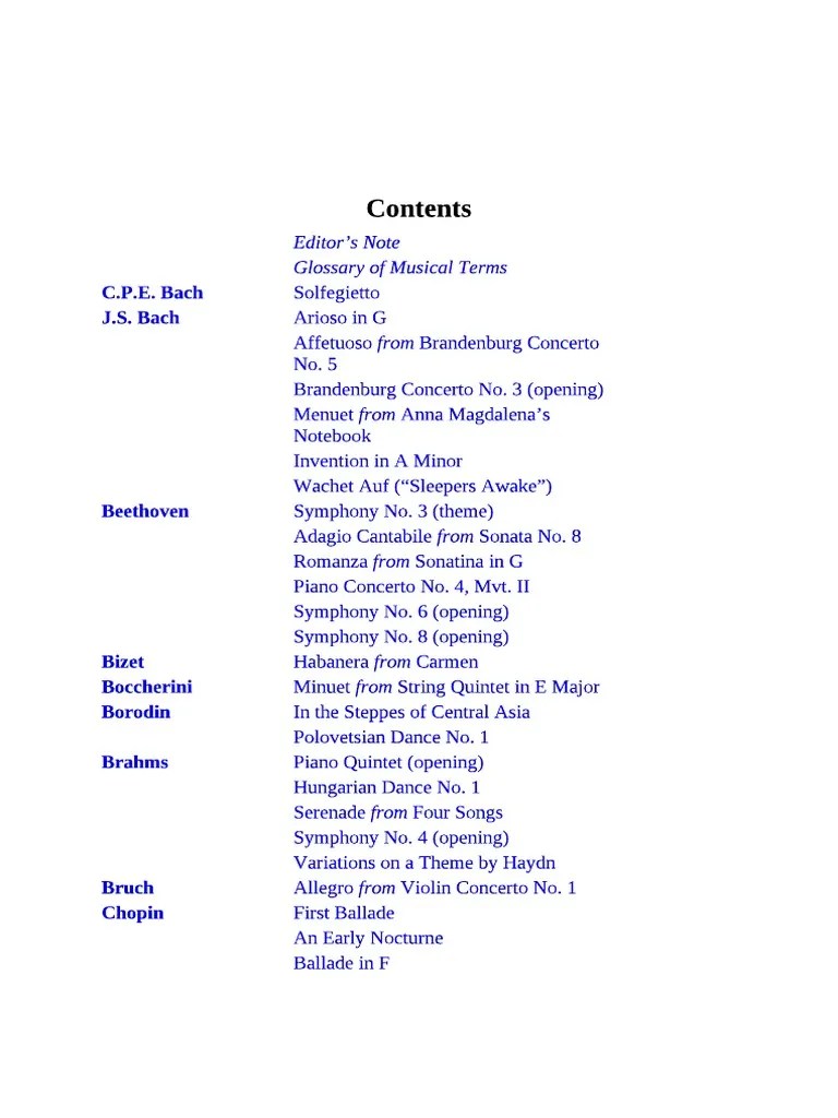 88 Piano Classics For Beginners David Dutkanicz | PDF