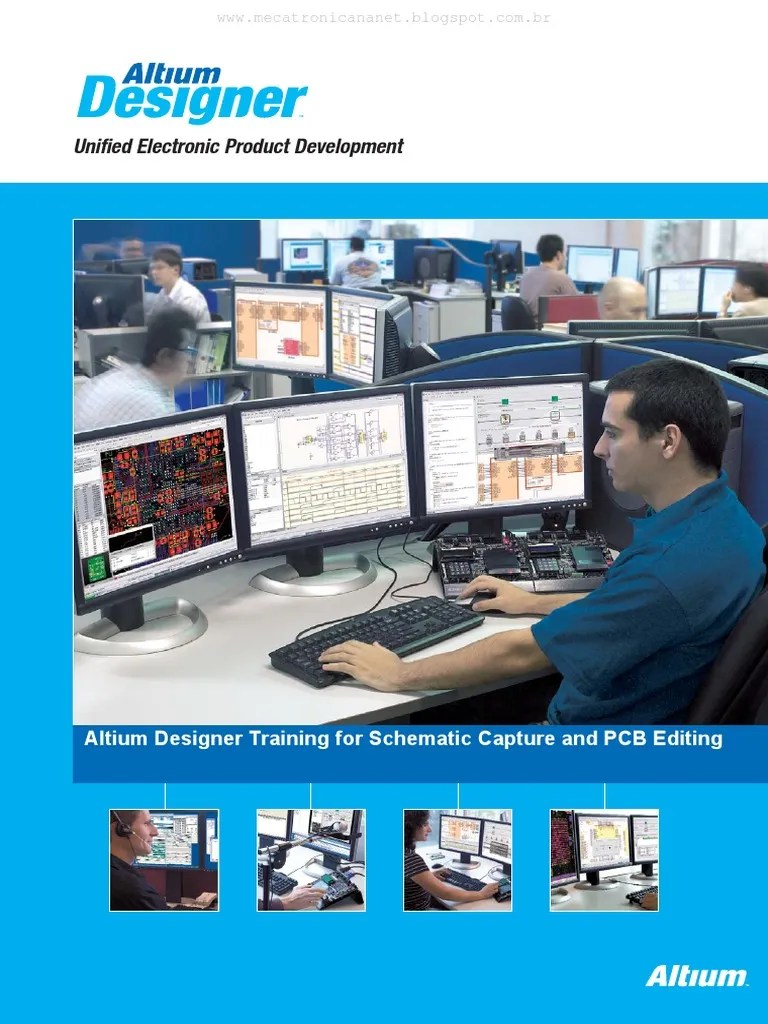 Altium Designer Training For Schematic Capture And PCB Editing | PDF | Menu (Computing) | Icon ...