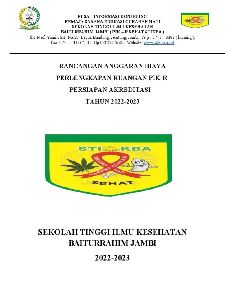 Rancangan Anggaran Biaya | PDF