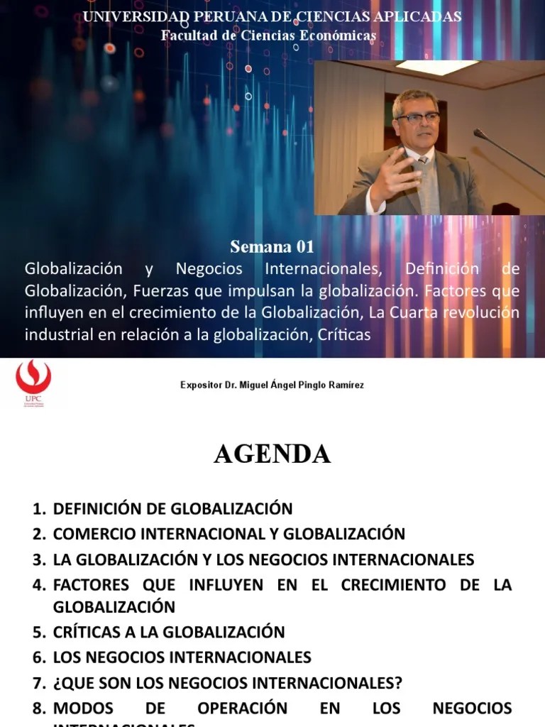 Semana 01 - Globalizacion Y Negocios Internacionales | PDF