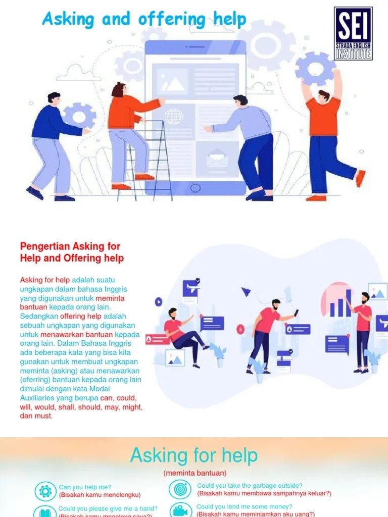 Topic 5 (Asking And Offering Help) | PDF