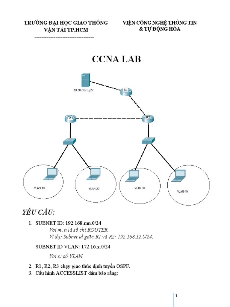 Lab 4 Access List | PDF
