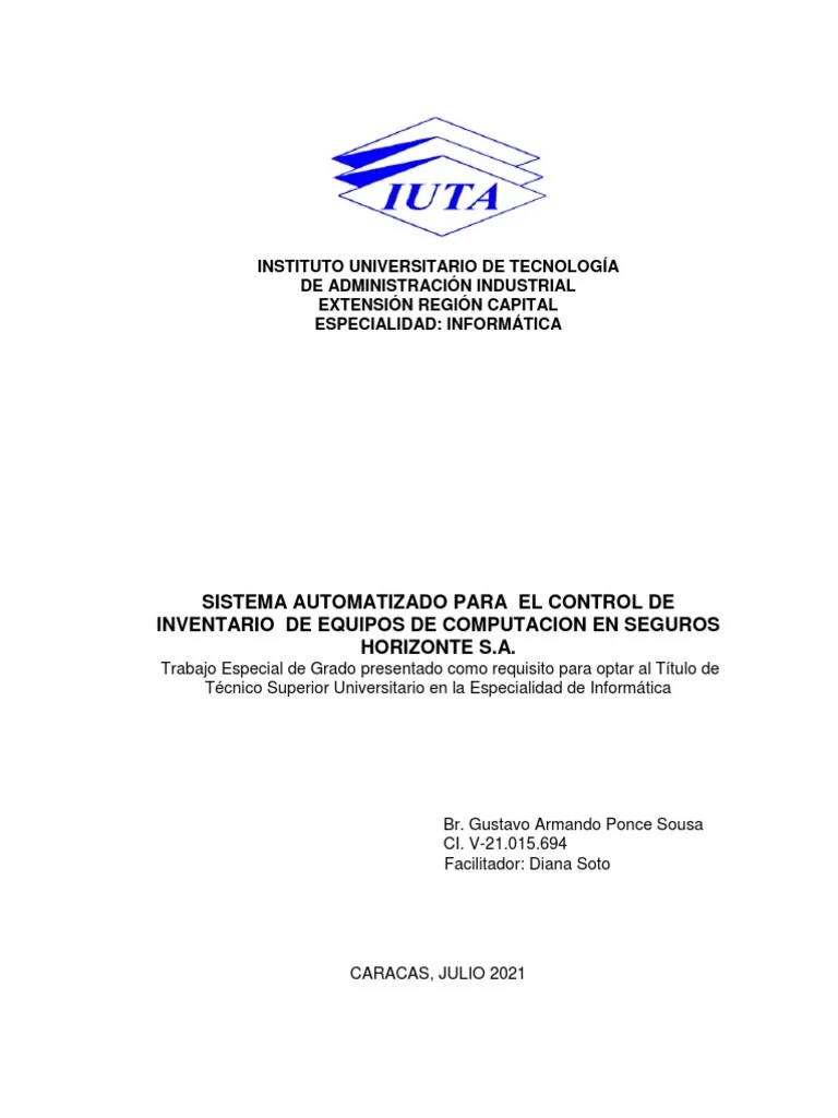 Tesis Completa140721 | PDF | Java (lenguaje De Programación) | Mi Sql
