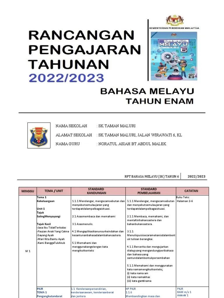 Rph Mt Tahun 6 Wang Pdf - Best Abstract Images in HD