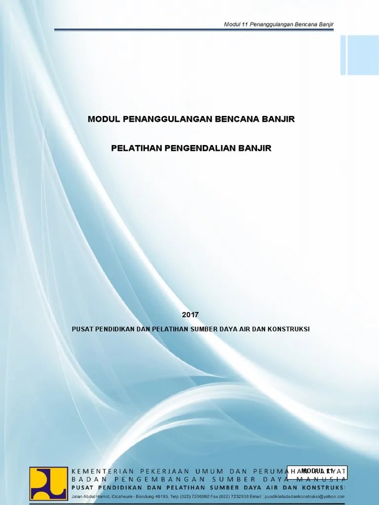 2f35b Modul Penanggulangan Bencana Banjir | PDF