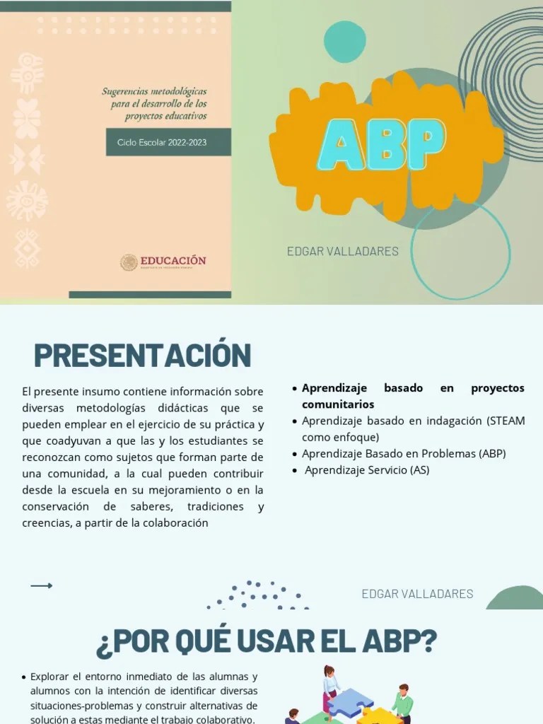 Aprendizaje Basado En Proyectos | PDF | Aprendizaje | Planificación
