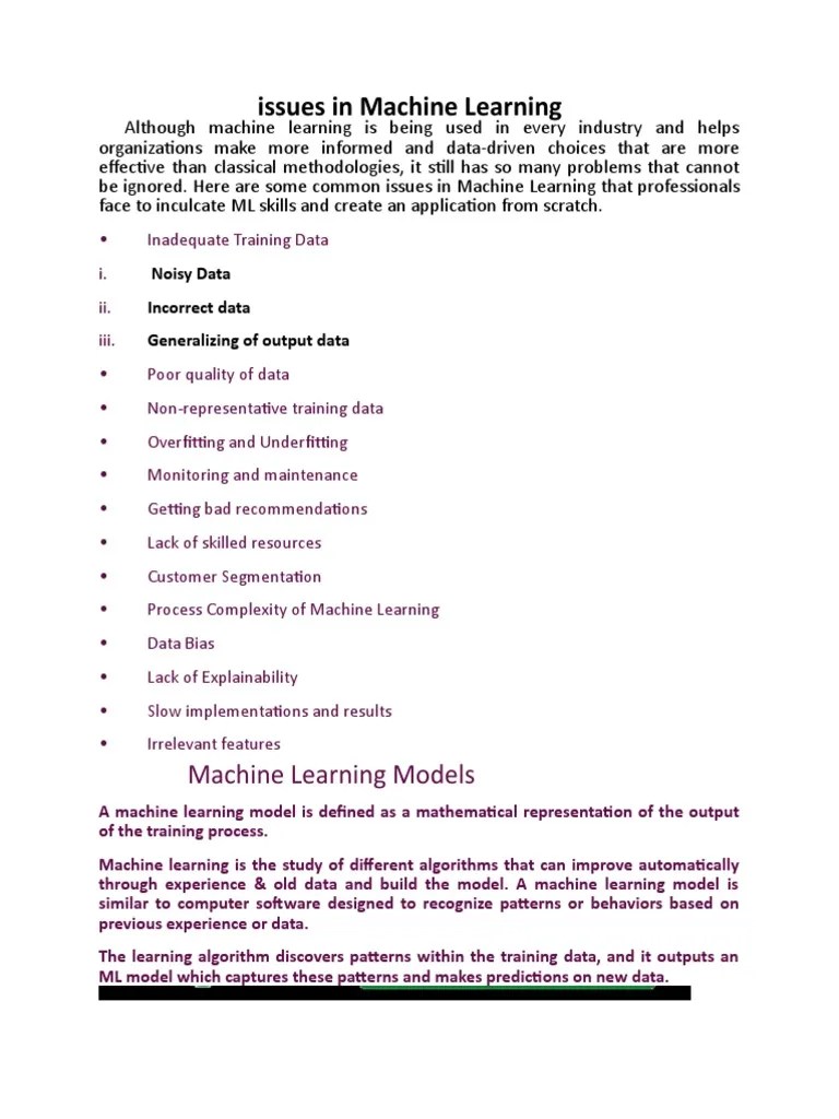 ML Notes | Download Free PDF | Machine Learning | Data
