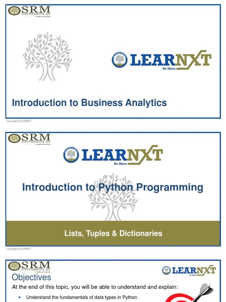 Python - Data Types (List, Tuple, Dictionary) | PDF | Data Type | Computing