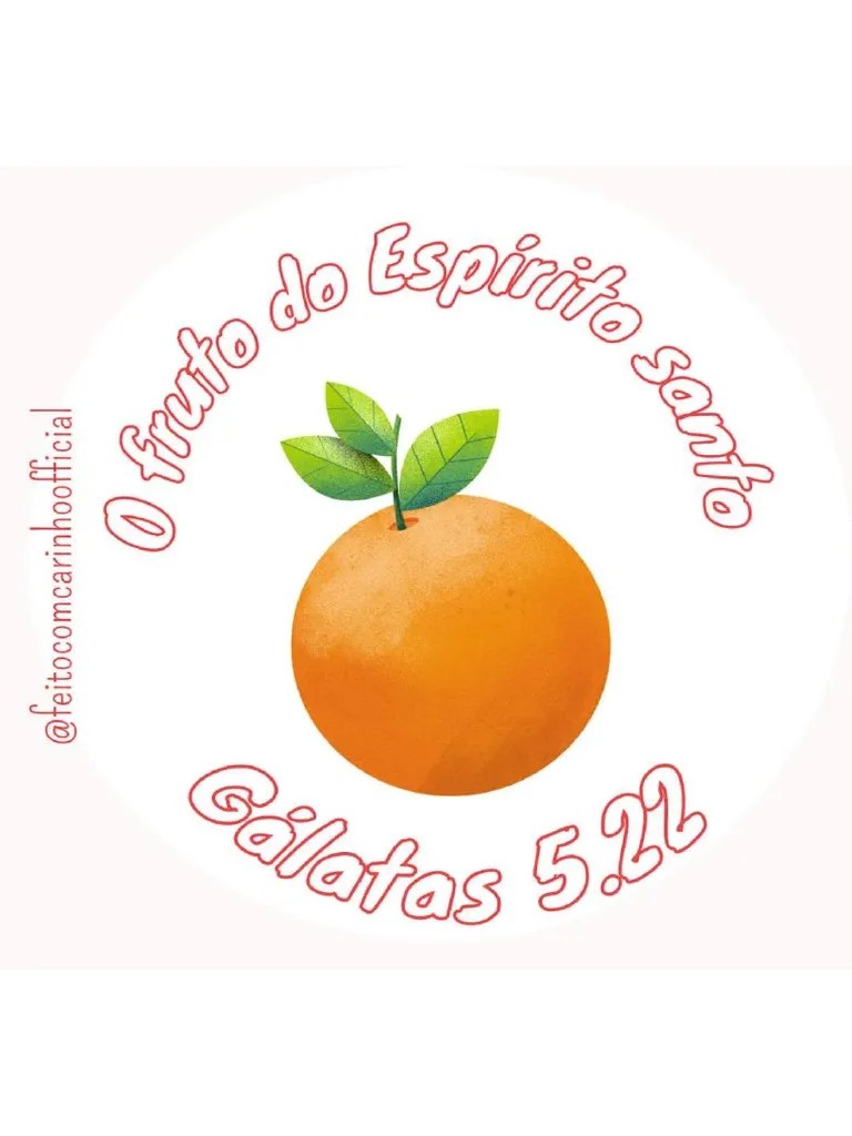 Fruto Do Espírito Para Imprimir | PDF