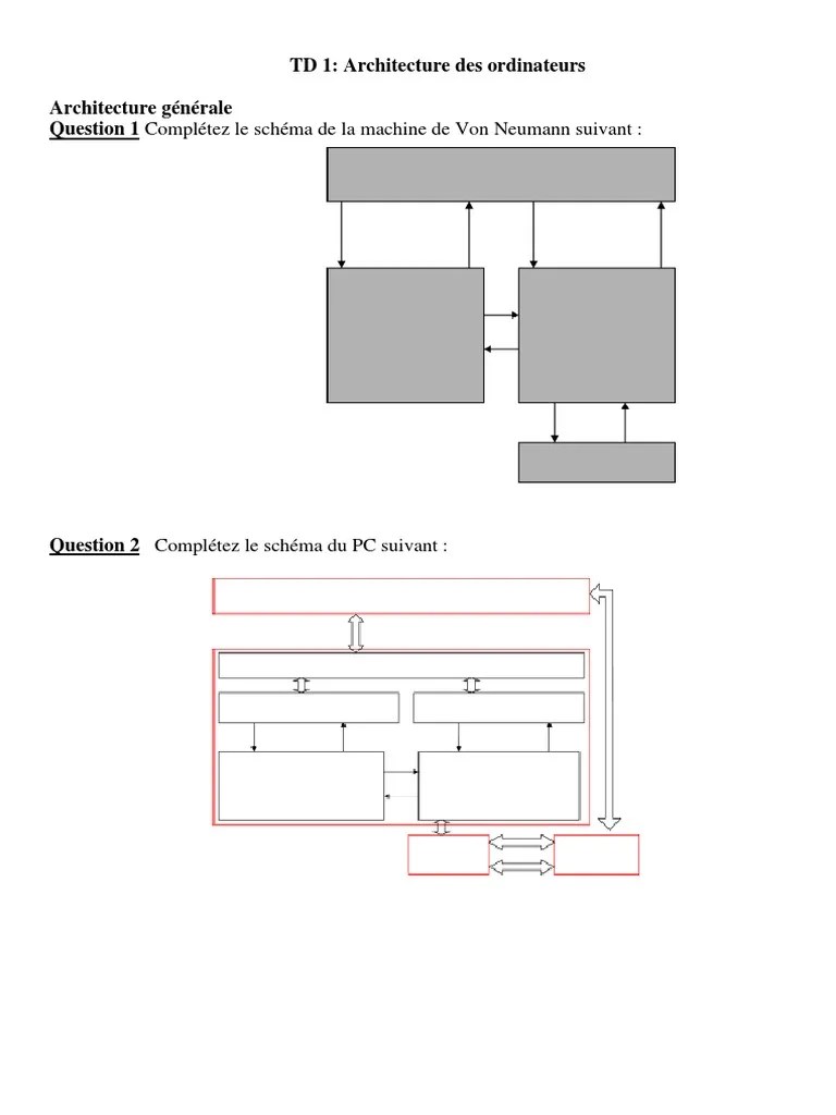 TD1 Architecture Des Ordinateurs | PDF