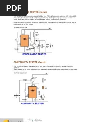Zener Diode Tester Circuit Power Supply Resistor